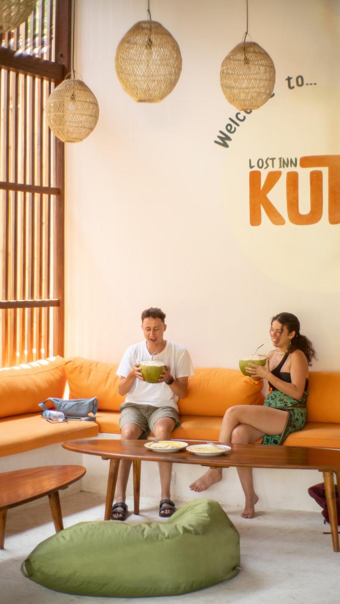 Lost Inn Kuta Capsule Hostel Eksteriør bilde